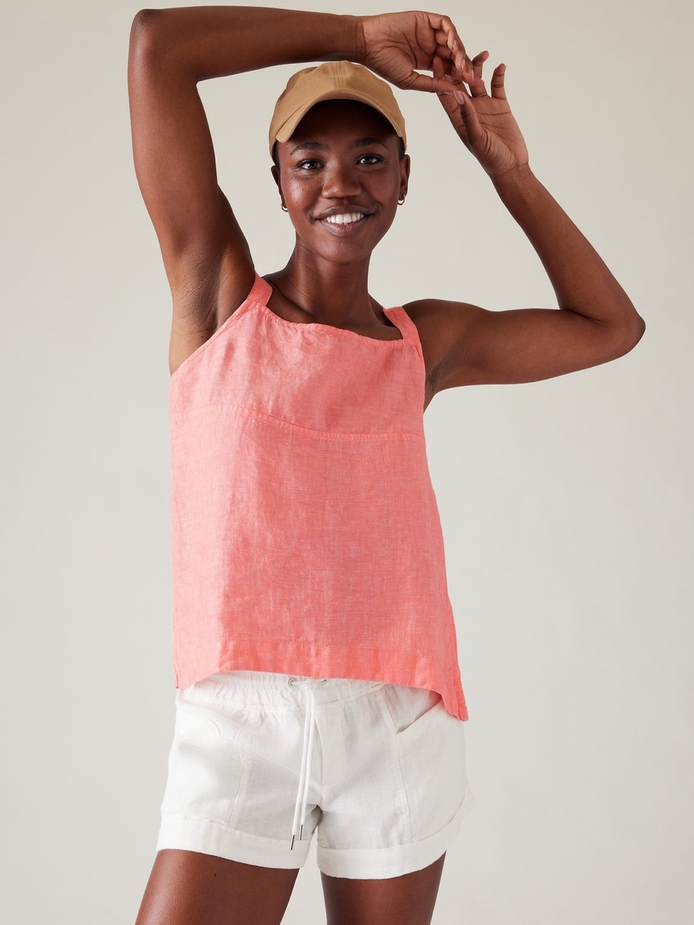 Athleta NWOT Voyager Linen Tank